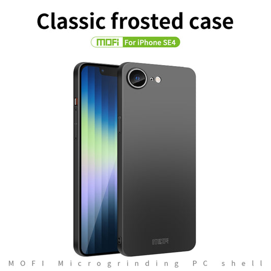 For iPhone 16e Phone Case MOFI Shield Matte Series Ultra Slim PC Protective Cover - TechGearPal