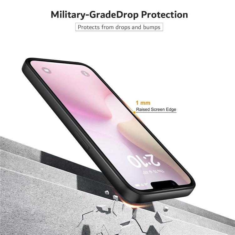 For iPhone 16e Case Anti-Drop Soft TPU Matte Phone Cover - TechGearPal