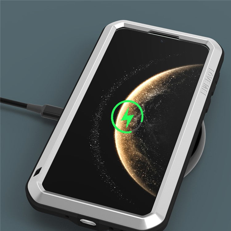 LOVE MEI For Huawei Mate 70 Case Tempered Glass Screen Protector Metal + Silicone Phone Cove - TechGearPal