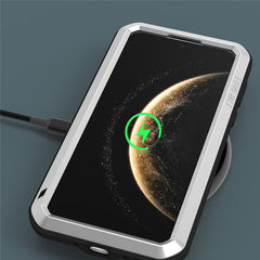 LOVE MEI For Huawei Mate 70 Case Tempered Glass Screen Protector Metal + Silicone Phone Cove - TechGearPal