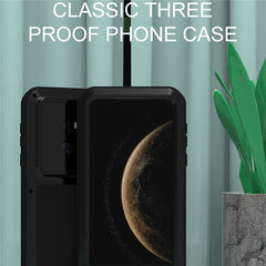 LOVE MEI For Huawei Mate 70 Case Tempered Glass Screen Protector Metal + Silicone Phone Cove - TechGearPal