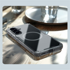 NILLKIN Nature Pro Series for Samsung Galaxy A56 5G Case Compatible with MagSafe TPU + PC Ultra Clear Phone Case