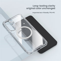 NILLKIN Nature Pro Series for Samsung Galaxy A56 5G Case Compatible with MagSafe TPU + PC Ultra Clear Phone Case