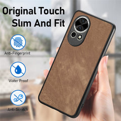 For Huawei nova 13 5G Case Shockproof Slim Retro Leather Phone Back Cover