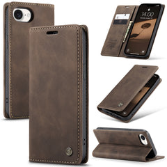 For iPhone 16e Wallet Case CASEME 013 Series PU Leather Phone Cover Stand - TechGearPal