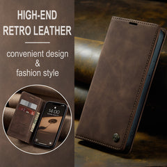 For iPhone 16e Wallet Case CASEME 013 Series PU Leather Phone Cover Stand - TechGearPal