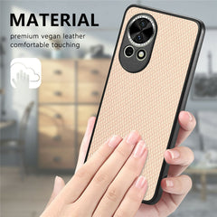For Huawei nova 13 5G Case Carbon Fiber Texture PU Leather + PC + TPU Phone Cover