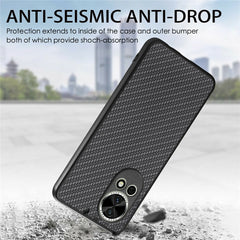 For Huawei nova 13 5G Case Carbon Fiber Texture PU Leather + PC + TPU Phone Cover
