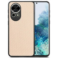 For Huawei nova 13 5G Case Carbon Fiber Texture PU Leather + PC + TPU Phone Cover