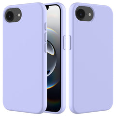 For iPhone 16e Case Drop Proof Liquid Silicone Soft Lining Back Phone Cover - TechGearPal