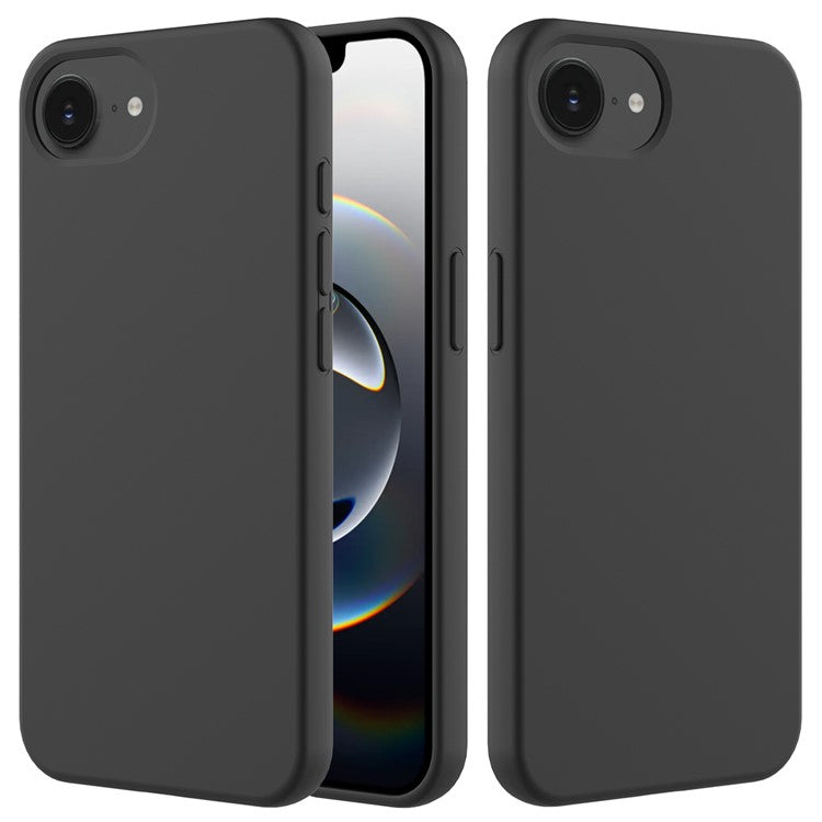 For iPhone 16e Case Drop Proof Liquid Silicone Soft Lining Back Phone Cover - TechGearPal