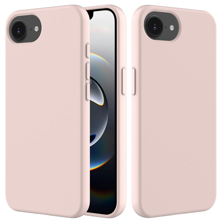 For iPhone 16e Case Drop Proof Liquid Silicone Soft Lining Back Phone Cover - TechGearPal