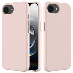 For iPhone 16e Case Drop Proof Liquid Silicone Soft Lining Back Phone Cover - TechGearPal