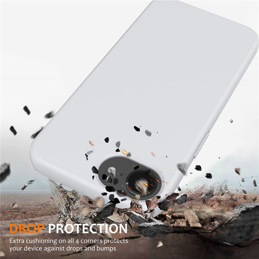 For iPhone 16e Case Compatible with MagSafe Anti-Drop Liquid Silicone Phone Cove