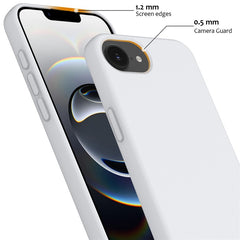 For iPhone 16e Case Compatible with MagSafe Anti-Drop Liquid Silicone Phone Cove - TechGearPal