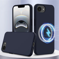 For iPhone 16e Case Compatible with MagSafe Anti-Drop Liquid Silicone Phone Cove - TechGearPal