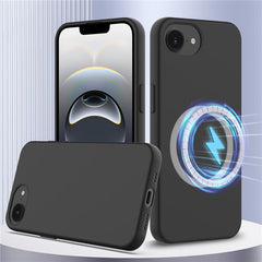 For iPhone 16e Case Compatible with MagSafe Anti-Drop Liquid Silicone Phone Cove - TechGearPal