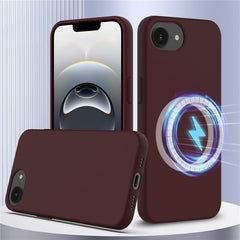 For iPhone 16e Case Compatible with MagSafe Anti-Drop Liquid Silicone Phone Cove - TechGearPal