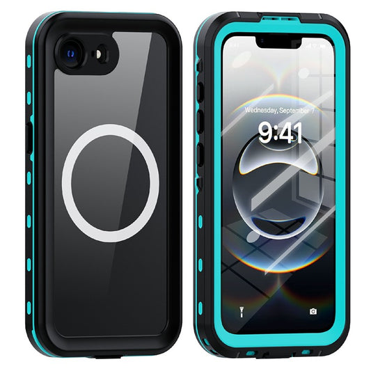 REDPEPPER Dot+ Series For iPhone 16e Phone Case Compatible with MagSafe IP68 Waterproof Clear Phone Cover - TechGearPal