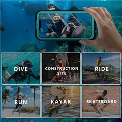 REDPEPPER Dot+ Series For iPhone 16e Phone Case Compatible with MagSafe IP68 Waterproof Clear Phone Cover - TechGearPal