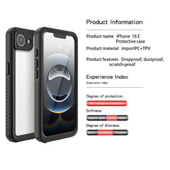 REDPEPPER FS  /  FM Series For iPhone 16e Waterproof Case IP68 Shockproof Phone Cover - TechGearPal