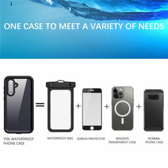 REDPEPPER A Series For Samsung Galaxy A36 5G IP68 Phone Case Clear Back Waterproof Cover