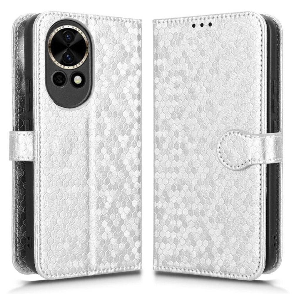Leather Case for Huawei nova 13 5G / 13 4G / 12 5G Wallet Dot Pattern Imprint Phone Cover
