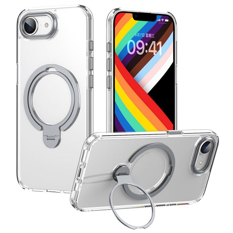 For iPhone 16e Phone Case Compatible with MagSafe Kickstand Matte Back Cover - TechGearPal