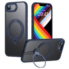 For iPhone 16e Phone Case Compatible with MagSafe Kickstand Matte Back Cover - TechGearPal