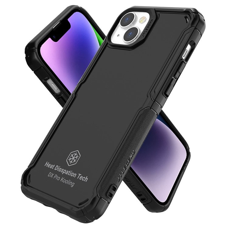 TLEGEND DX Pro Kooling Magnetic Case for iPhone 14 Plus Military Grade Phone Case TPU+PC Anti-Fall Cover Support Heat Dissipatio - TechGearPal