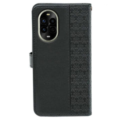 For Huawei nova 13 Pro 5G Case Anti Scratch Splicing Imprinted Rhombus Leather Phone Cover