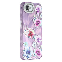 For iPhone 16e Case with Glass Lens Film Electroplated IMD TPU+PC Phone Back Cover - TechGearPal