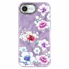 For iPhone 16e Case with Glass Lens Film Electroplated IMD TPU+PC Phone Back Cover - TechGearPal