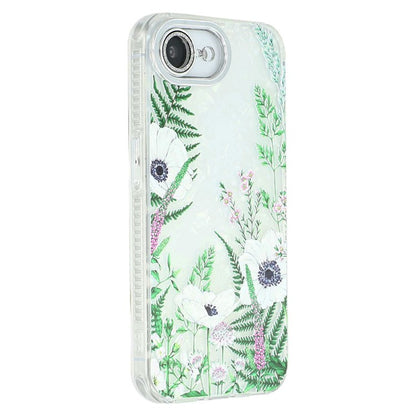 For iPhone 16e Case with Glass Lens Film Electroplated IMD TPU+PC Phone Back Cover - TechGearPal