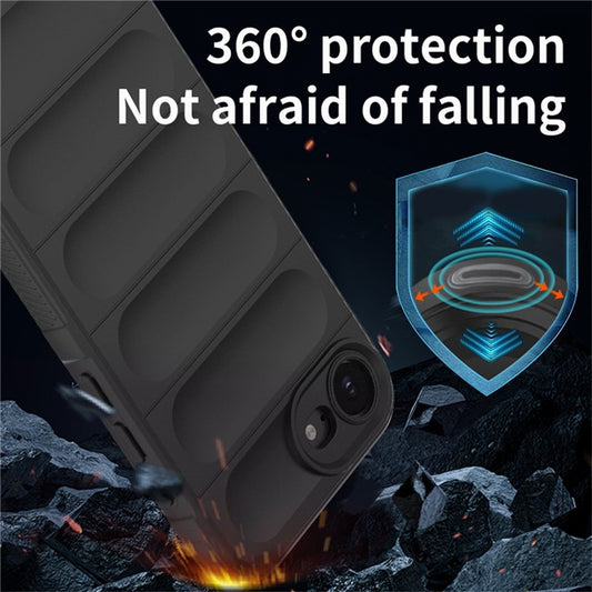 For iPhone 16e Case Anti-Drop Soft TPU Rugged Phone Back Cover - TechGearPal