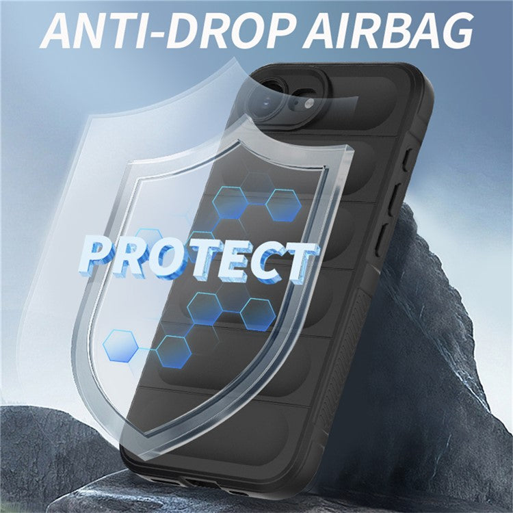 For iPhone 16e Case Anti-Drop Soft TPU Rugged Phone Back Cover - TechGearPal