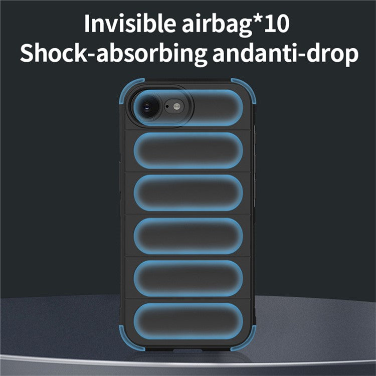 For iPhone 16e Case Anti-Drop Soft TPU Rugged Phone Back Cover - TechGearPal