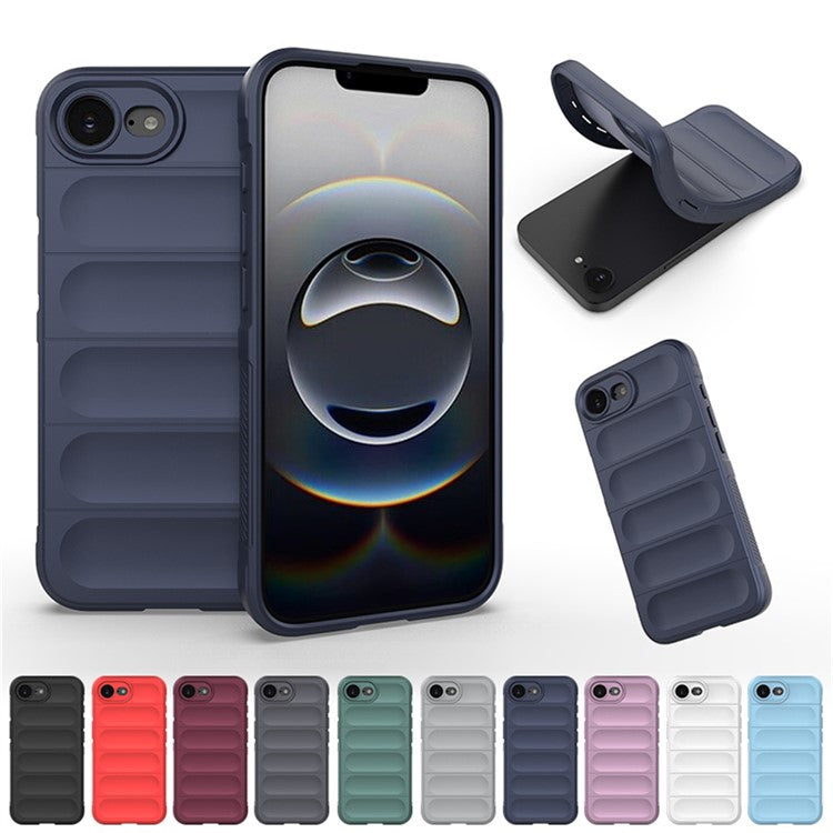 For iPhone 16e Case Anti-Drop Soft TPU Rugged Phone Back Cover - TechGearPal