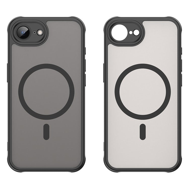 For iPhone 16e Case Magnetic Anti Drop PC + TPU Phone Cover Compatible with Magsafe - TechGearPal