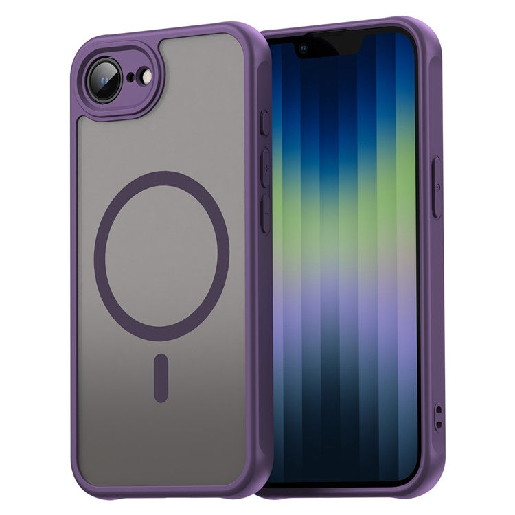 For iPhone 16e Case Magnetic Anti Drop PC + TPU Phone Cover Compatible with Magsafe - TechGearPal
