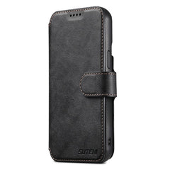 SUTENI Q-05 For iPhone 15 Pro Max Wallet Case 2 in 1 Detachable Leather Flip Phone Cover with Stand - TechGearPal