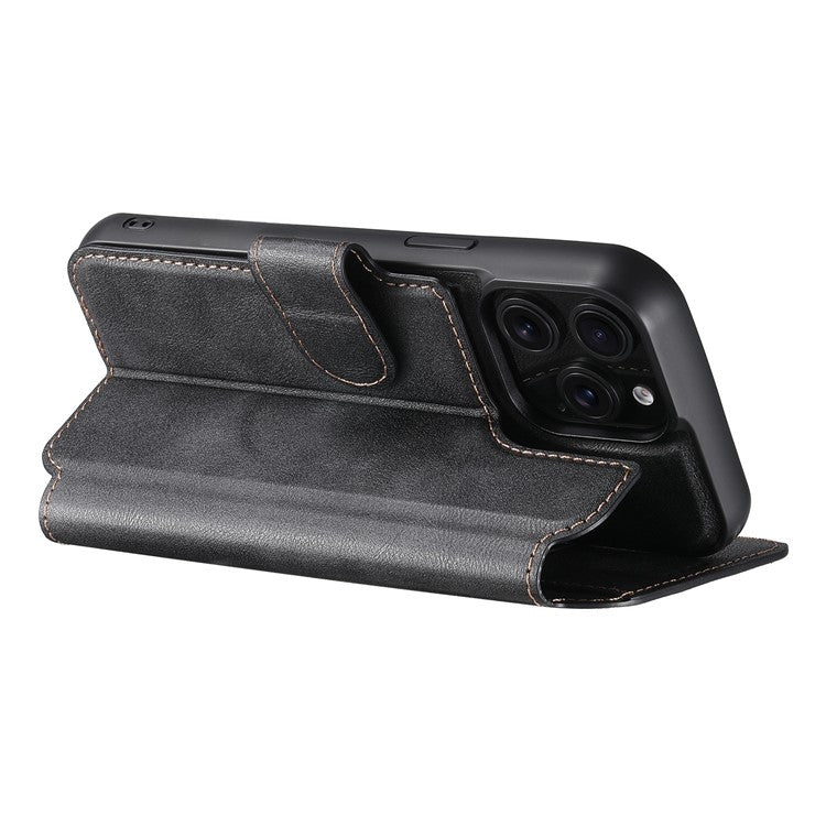 SUTENI Q-05 For iPhone 15 Pro Max Wallet Case 2 in 1 Detachable Leather Flip Phone Cover with Stand - TechGearPal