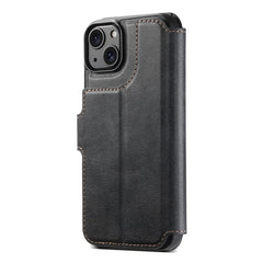 SUTENI Q-05 For iPhone 15 Plus / 14 Wallet Case 2 in 1 Detachable Leather Flip Phone Cover with Stan - TechGearPal