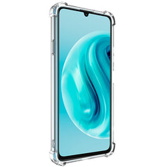 Coque IMAK UX-4 pour Huawei Nova Y72 4G / Enjoy 70 / Enjoy 70S, cadre droit, coque transparente antichoc en TPU, quatre coins 