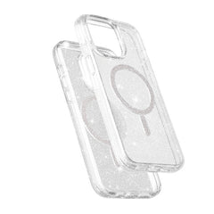 For iPhone 13 Pro Phone Case Compatible with MagSafe Glitter PC + TPU Hybrid Shockproof Cover - TechGearPal