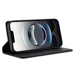 LC.IMEEKE For iPhone 16e Case Carbon Fiber Texture Phone Cover Stand Card Holder - TechGearPal