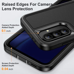 For Samsung Galaxy A56 5G Case PC + Silicone + EVA 3 in 1 Shockproof Phone Cover