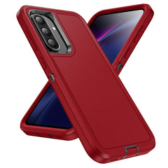 For Samsung Galaxy A56 5G Case PC + Silicone + EVA 3 in 1 Shockproof Phone Cover