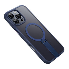 For iPhone 13 Pro Max Case Compatible with MagSafe Rotating Straight Kickstand TPU + PC Matte Phone Cove - TechGearPal