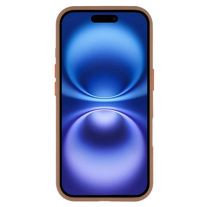 For iPhone 16 Plus Magnetic Case Skin Touch TPU + PC Phone Back Cove